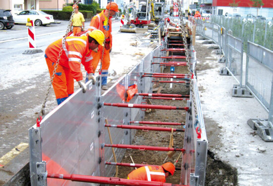 ischebeck-titan-aluminium trench shoring system