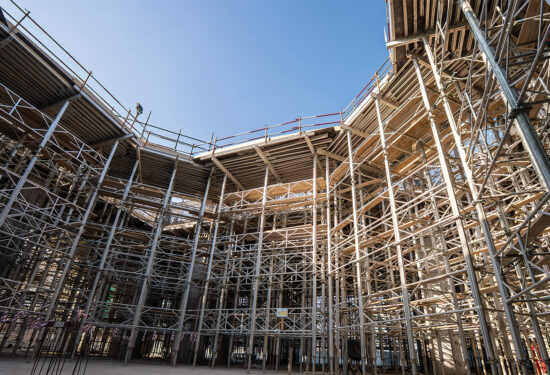 project site multiple shoring